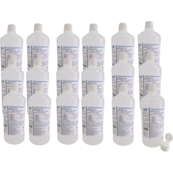 Isopropyl Alcohol, 99.9% Extra Pure - Origin France, Isopropanol, Perfect as Solvents, Detergents and Degreasers (18)