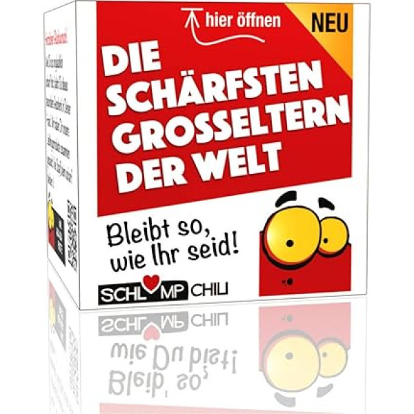 Schlump-Chili The sharpest grandparents in the world - a funny gift set for grandma and grandpa!