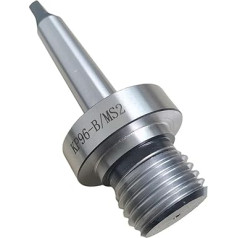 Bohrfutteradapter for die Holzbearbeitung, M33 x 3,5-Gewinde, mit Morse-MT2-Kegelsitz Nr. 2(MT2-M33X3.5)
