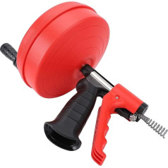 ZASCHMOY Sanitary Snake Pipe Snake Drain Clog Remover with Dual Mode 65 Manganese Steel Spring Drain Clog Remover for Kitchen Bathroom Shower Sink