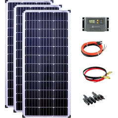 300 Watt 12 Volt Solar Set Solar System Island System Garden Camping Solar Module Photovoltaic