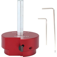 Kuuleyn PVC Pipe Reamer Set, Pipe Fitting Reamer, Aluminum Alloy Pipe Fitting Reamer for Water Pipes, Drain Lines, Vent Lines with Durable Blade (2 pulgadas)