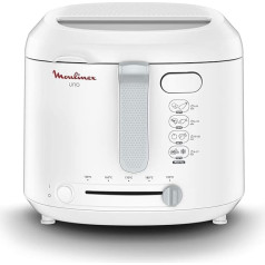 Moulinex AF2031 UNO Deep Fryer Capacity 1kg for 4 People Oil Capacity 1.8L White