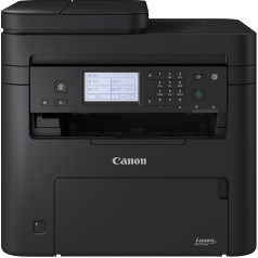 Canon i-SENSYS MF275 A4 B/W Laser MFP, Print Copy Scan Fax, USB, LAN, W-LAN, 150 Sheets Paper Cassette, 29 DIN A4 ppm, Duplex Printing