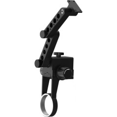 Metal Microscope Arm with 360 Degree Rotation and Space Efficient Biologist Microscope Accessory for Research Application