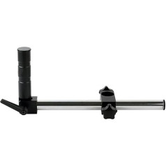 Mikroskop-Beobachtung Mikroskop Stand Accessries 32 mm Metallsäule 76 mm Halterung für Fokussierung Feste Basis für Binokular-Mikroskop Stereo, Stadien und Halterungen für