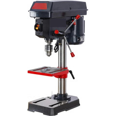 Tischbohrmaschine, Tischbohrmaschine, 13 mm, variable Geschwindigkeit, Tischbohrmaschine aus Gusseisen, Arbeitstisch mit Arbeitslicht, Tischbohrmaschine,für Haus, Garten, Heimwerker