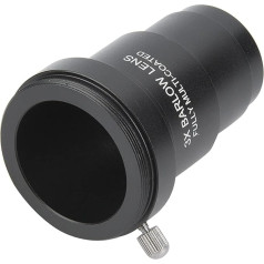 Astromical 2X Barlow Lens 9×5×5 3X Barlow Lens M42x0.75 Thread Interface for 1.25 Inch Astronomical Telescope Eyepieces