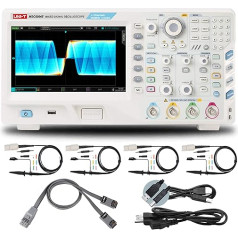 UNI-T MSO3504E Digital Phosphor Oscilloscope with 4 Channels (Analogue), 16 Channels (Digital), 2.5GSa/s Real-time Sample Rate 250Mpts, 500MHz Bandwidth
