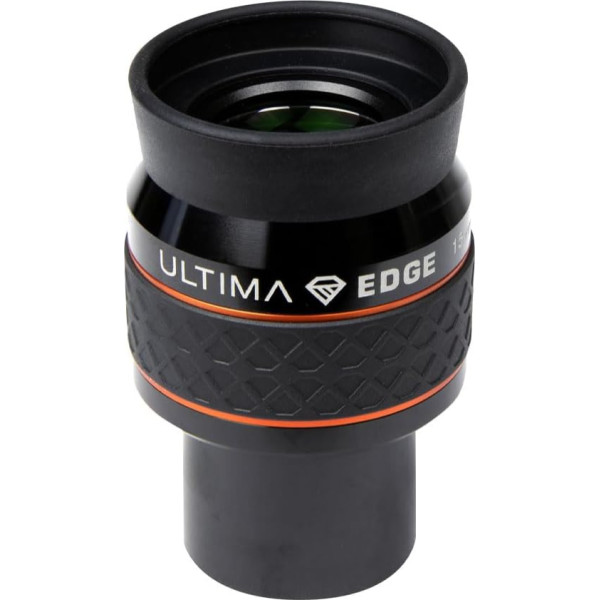Celestron 93451 Ultima Edge 15 mm Parfocal Ultra Flat Field Eyepiece Designed for 1.25 Inch Focusers - Incredibly Crisp Views, Fully Multi-Coated Lens, Moulded Rubber Grip, Black