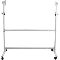 Metal Roller Stand for Whiteboard, Adjustable Mobile Easel, Ideal for Office, Home, Classroom - Sturdy, Practical, Easy to Move and Set Up