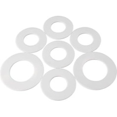 SSIMOO 1 Stück Dicke 3 mm PTFE-Dichtung Flanschdichtung Kunststoff kindly(377x438x3mm)