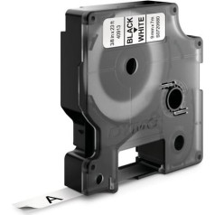 Dymo Lente d1 9mmx7m melna/balta s0720680 (9 mm )