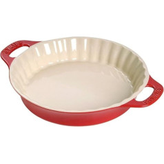 Daub Tart Mould Round Cherry Red Diameter 28 cm 2 Litres