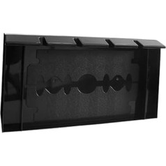 Haarschneider-Organizer für Friseure mit Kerben für Scheren – professioneller Friseur-Organizer – PC-Material – 39 x 22 x 4 cm