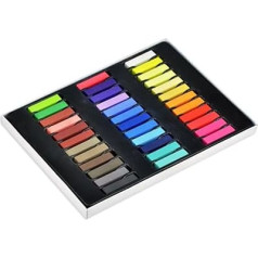 VALICLUD Farben DIY Haarkreide Temporäre Pastellhaarfärbung für Graffiti und Kreidezeichnungen Einfach Anzuwenden und Waschbar