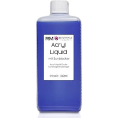Professional Acrylic Liquid with Sunblocker RM Beautynails 1 x 100 ml (Pack of 1)