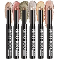 Cream Eyeshadow Pen, Eyeshadow Pen, Shimmer Eyeshadow Stick for Daily Party Make-Up, Highlight Eyeshadow Pen, Cédoué Glitter Pen Girls