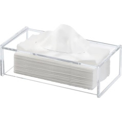 Discoball Acrylic Tissue Box Cover Clear Tissue Holder Tissue Dispenser napkin holder