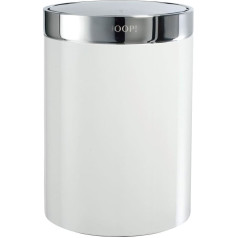 Joop! waste bin white-silver