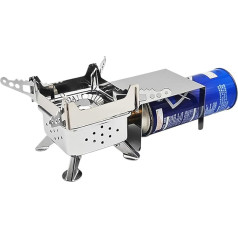 Propankocher Für Camping,Windgeschützt Tragbarer Gaskocher - Küchenutensilien Zubehör Für Jagdausflüge Grillpartys Gartenpicknicks Strandausflüge & Haus