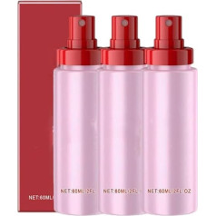 Powder Melt Glass Setting Spray, Hydrating, Long-Lasting, Makeup Wear Up to 12 Hours, Instant Set & Glow, Ultra Smooth Finish (3 Pieces)