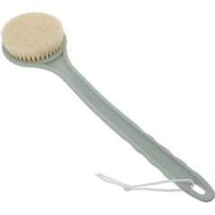 Gogogmee Ergonomic Body Brush with Long Handle for Shower Gentle Exfoliating Brush for Back Massage and Skin Care for Men and Women