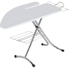 Top House Italia Festival Professional Ironing Board with Ironing Board - 125 x 48 cm - Space-Saving, Robust, Foldable - Thermal Reflector