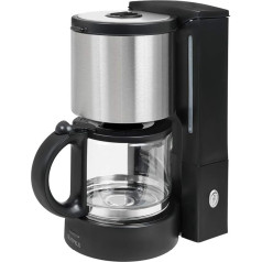 Gutfels KA 8101 swi Coffee Machine 1080 Watt Capacity 10 Cups Automatic Shut-Off Drip Stop Water Level Indicator Black Stainless Steel Coffee