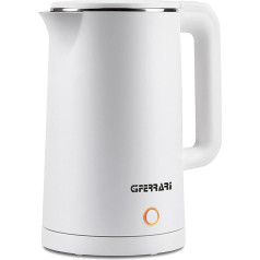 G3 Ferrari Essential G10158 Kettle Stainless Steel 1.8 Litre White