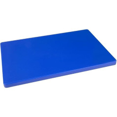 Hygiplas Thick Low Density Blue Chopping Board 20X450X300mm Cutting Kitchen