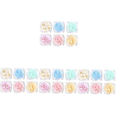 Housoutil 4 Sets Nail Art Charms Elegantes Und Modisches Nagel-charm-set Mit Blumen-edelsteinen Für Die Maniküre Für Nagelstudios Und Den Heimgebrauch 6 Boxen * 4