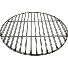Kocusu Round Cooking Grate, Stainless Steel, Cake Rack, Cooling Rack, Cooking Grate for BBQ, Baking, Cooling, Easy to Clean, Durable, Diameter 38 cm