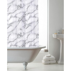 COUNTRY CLUB Marble Shower Curtain