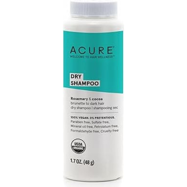 Acure Dry Shampoo - Brunette To Dark Hair 48 g