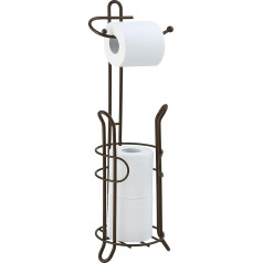 LCUS SunnyPoint Toilet Roll Holder with Reserve, Chrome-Plated 7.7