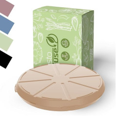 elastoreuse Pizza Box 'ToGo' - BPA-Free Storage Box by Pizza - Reusable Plastic Box Made of Recyclable Material - Practical Box for Private Use and Catering - Durable Brown