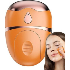Zhadyu Eye Massager with Heat Function, Face and Eye Massager with Spray Function and Vibration, Portable Device with 2 Modes Against Eye Swelling for Skin Care, Lifting Effect