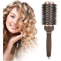 Professional Ceramic Hair Round Brush, High Quality Anion Antistatic Salon Round Hair Styling Brush, Hairdressing Tools for Hair Blow-Drying, Styling, Curling