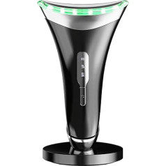 Anti-Aging Gesichts- und Nackenmassagegerät, feuchtigkeitsspendendes und straffendes Vibrationsgerät, wiederaufladbar mit Typ-C-Kabel, tragbar für den Heimgebrauch