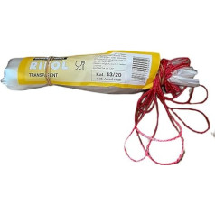 Sterildarm Budenheimer Rifol Artificial Gut Calibre 43/20 Unstipped, for Cooked and Cooked Sausage, Pack of 25