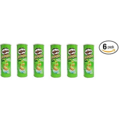 6 x Pringles Sour Cream & Onion Patatine Sour Cream & Onion 160 g Potato Chips