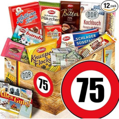 Gift 75th Birthday + Gift Chocolate DDR + Gifts 75th Birthday