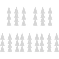 SEWACC Oven for Clay Burning Pack of 50 Ceramic Hanging Burning Supports Nails Pottery Stove Accessories Clay Burning Tool Kiln Holder Nails Potter Tools Kiln Supports Pottery Stove Nails