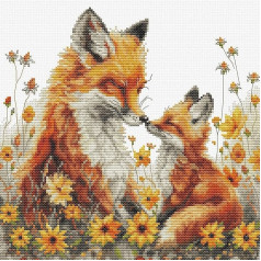 Luca-S Tenderness Counted Cross Stitch Kit