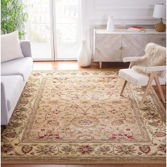 Safavieh Lyndhurst Collection Traditional Rug for Living Room Dining Room Bedroom Short Pile Beige and Ivory 240 x 300 cm