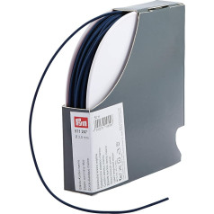 Prym 971207 Elastic Cord, 2.5 mm, 50 m, Navy, 60% ED 40% PES, Diameter