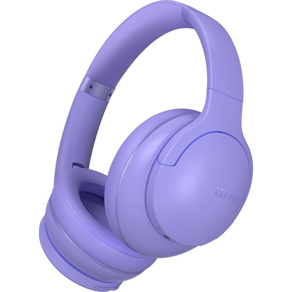 DOQAUS Wireless Bluetooth Headphones, Up to 90 Hours, Bluetooth Headphones Over-Ear with 3 EQ Modes, HiFi Stereo, Built-in Microphone, Foldable Wireless Headphones for Mobile Phones/iPad/Laptops/PC,