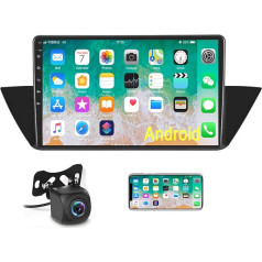 Android 13 Car Radio for BMW X1 E84 2010-2016, 9 Inch Touch Display Car Radio Player with GPS Navigation WiFi Bluetooth FM RDS Hands-Free Kit Mic Mirror Link + Canbus