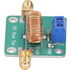 DC Bias Tee 0.2-180MHz RF Module Professional with Heat Dissipation Range RF DC Block Bias Tee PCB RF Microwave Signal Module for Broadband Amplifier